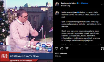 Újévi üzenet az Instagramon