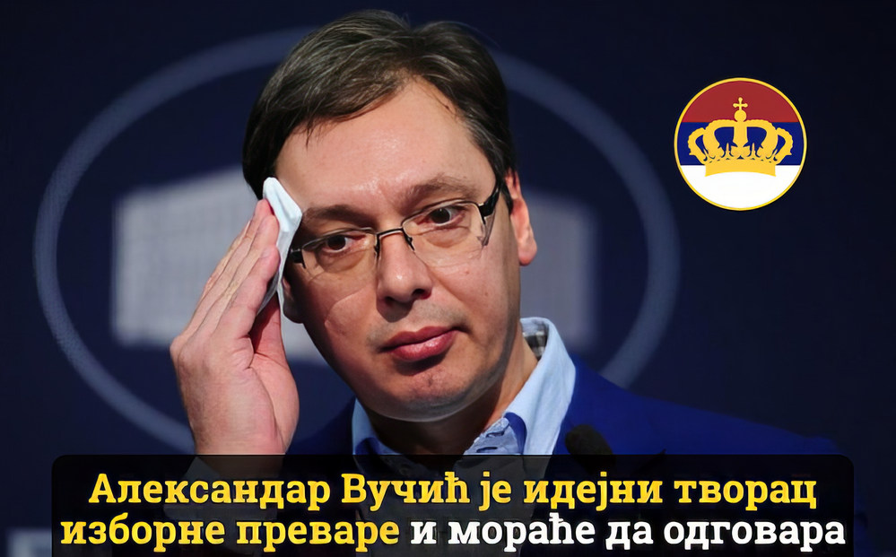 Újvidéken 46 ezerrel több szavazó van, mint felnőtt lakos 3 Aleksandar Vučić a csalások eszmei atyja, és felelnie kell - állapította meg a POKS