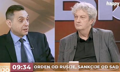 Aleksandar Vulin a Happy Televízióban Milovan Marić kérdéseire válaszolva beszélt a 25 évre lecsukott orosz ellenzéki politikusról, Vlagyimir Kara-Murzáról is