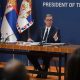A szerb elnök "nemzeti sajtótájékoztatón" jelentette be, hogy Szerbia az EU-hoz, Oroszországhoz és Kínához fordul, és kéri az ENSZ BT összehívását, amiről levelet is írt