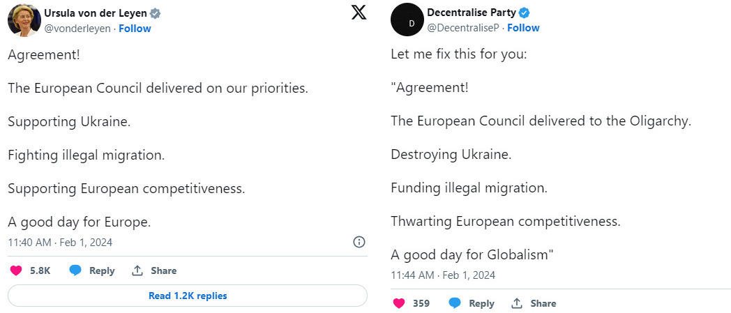 Orbán is támogatta Ukrajna megsegítését, egyes források szerint nem volt más kiút 2 Politikai trollkodás, avagy "underground" az X platformon