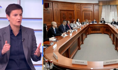 Ana Brnabić megtartotta az általa vezetett utolsó kormányülést, és ezáltal megkezdődött Ivica Dačić pünkösdi királysága (Forrás: Screenshot, Prva TV)