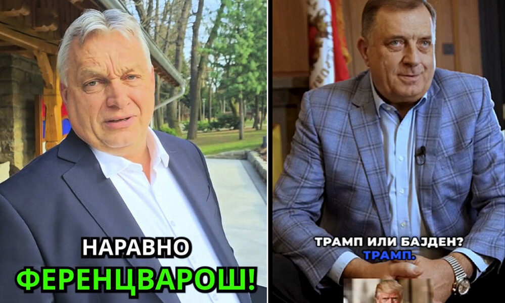 Orbán és Dodik a TikTokon