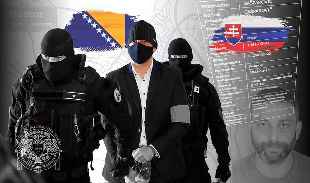 Peter Gašparovič fled to Mostar and sought asylum there. He is the third high-ranking Slovak security officer to seek asylum in Bosnia in the past few years