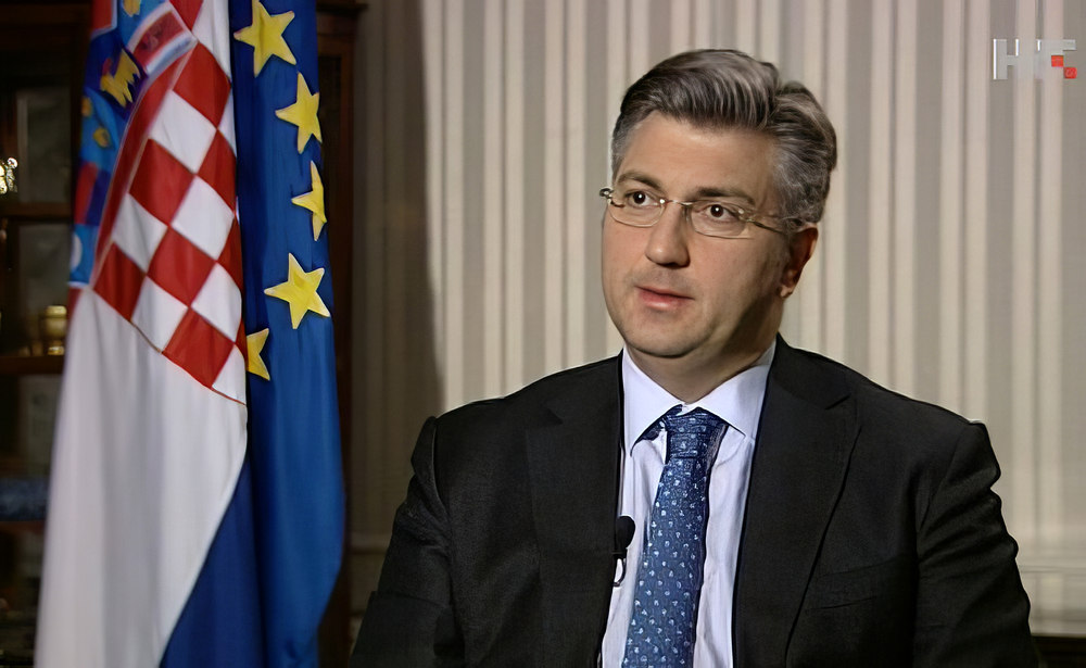 A horvát miniszterelnök interjút adott a horvát televíziónak 
