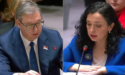 SZERBEK ÉS ALBÁNOK: A szerb elnök hangsúlyozta, hogy "Pristina egyetlen célja az etnikai tisztogatás", erre válaszul a koszovói elnökasszony megkérdezte, hogy vajon a szerb elnök megbánta, amit a kilencvenes években tett?