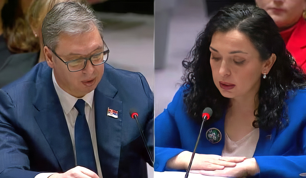 SZERBEK ÉS ALBÁNOK: A szerb elnök hangsúlyozta, hogy "Pristina egyetlen célja az etnikai tisztogatás", erre válaszul a koszovói elnökasszony megkérdezte, hogy vajon a szerb elnök megbánta, amit a kilencvenes években tett?