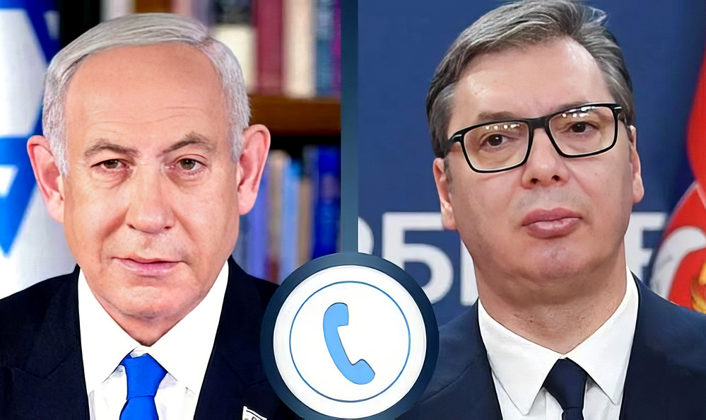 A jelek szerint Szerbia nemcsak Ukrajnának, hanem Izraelnek is szállít fegyvert 🇮🇱🤝🇷🇸 3 Benjámín Netanjáhú és Aleksandar Vučić telefonon beszélt a gyümölcsöző kapcsolatokról (szerb elnöki Instagram)