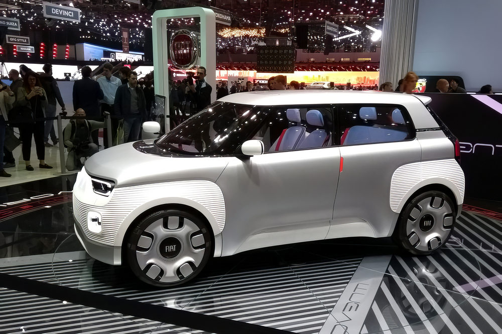 A Fiat elektromos Centoventi városi autókoncepciója szolgál alapul a következő Fiat Pandához