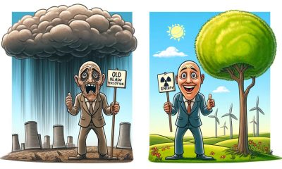 Változik a közgondolkodás az atomenergiával kapcsolatban, régen még veszélyes és szennyező volt, ma már zöldenergiának számít. Ennyit a politikáról
