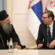 HÚSVÉTI ÜZENET: Porfirije pátriárka és Aleksandar Vučić szerb elnök (Forrás: szerb elnöki Instagram)