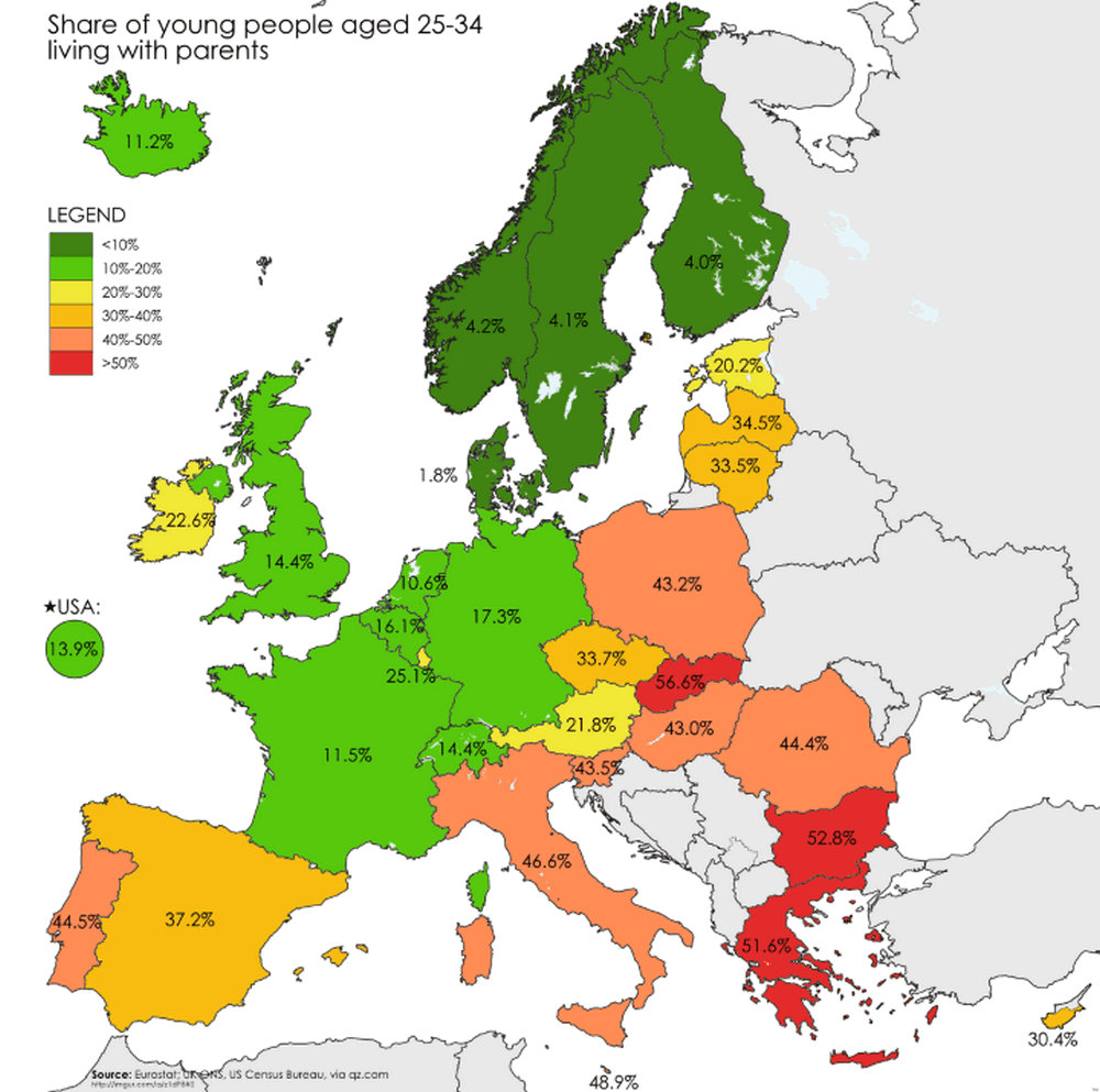 Mítosz, hogy Romániában a legolcsóbb a lakás; íme a valóság! 2 Az Eurostat adatai