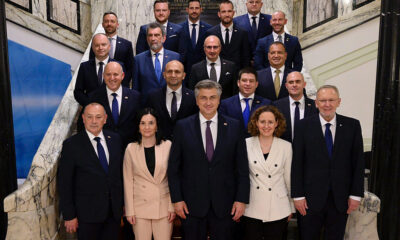 Családi fotó: az új horvát kormány