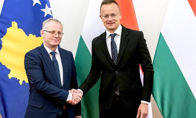 A magyar külügyminiszter fogadta a koszovói miniszterelnök-helyettest, akivel az uniós bővítésről is tárgyalt
