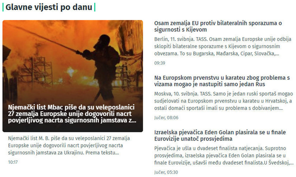 PORTAL KOMBAT: Működésbe léptek az orosz "békeharcos portálok" a világ félretájékoztatására 3 A horvátoknak szóló orosz igazság