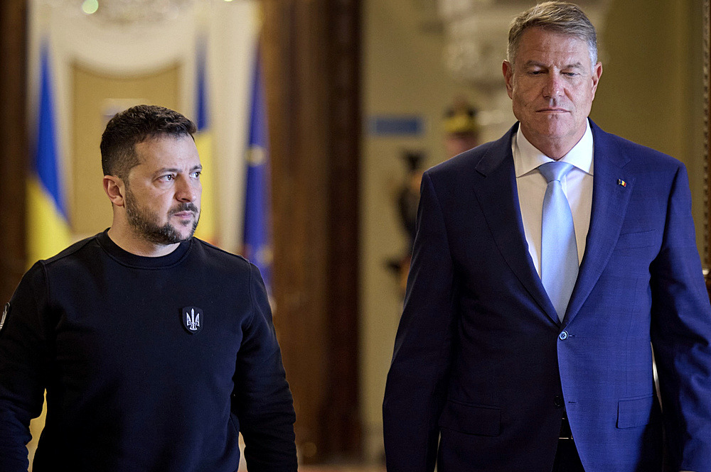 Klaus Iohannis és Volodimir Zelenszkij januárban az ukrán-román stratégiai partnerség megerősítéséről beszélgetett - Zelenszkij szerint