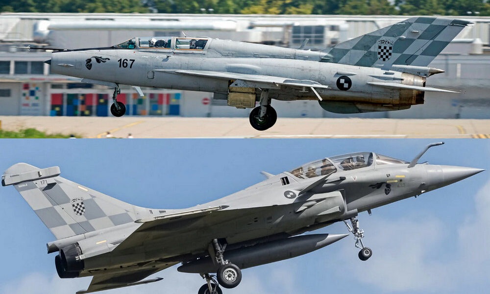 ŐRSÉGVÁLTÁS: 2024. május 11-én a horvát légierő hivatalosan is köszönti a Rafale gépeket Horvátországban, egy légibemutató keretében. Előfordulhat, hogy Velika Goricában búcsúzóul egy MiG-21-es is tesz egy-két kört + sajtószabadság