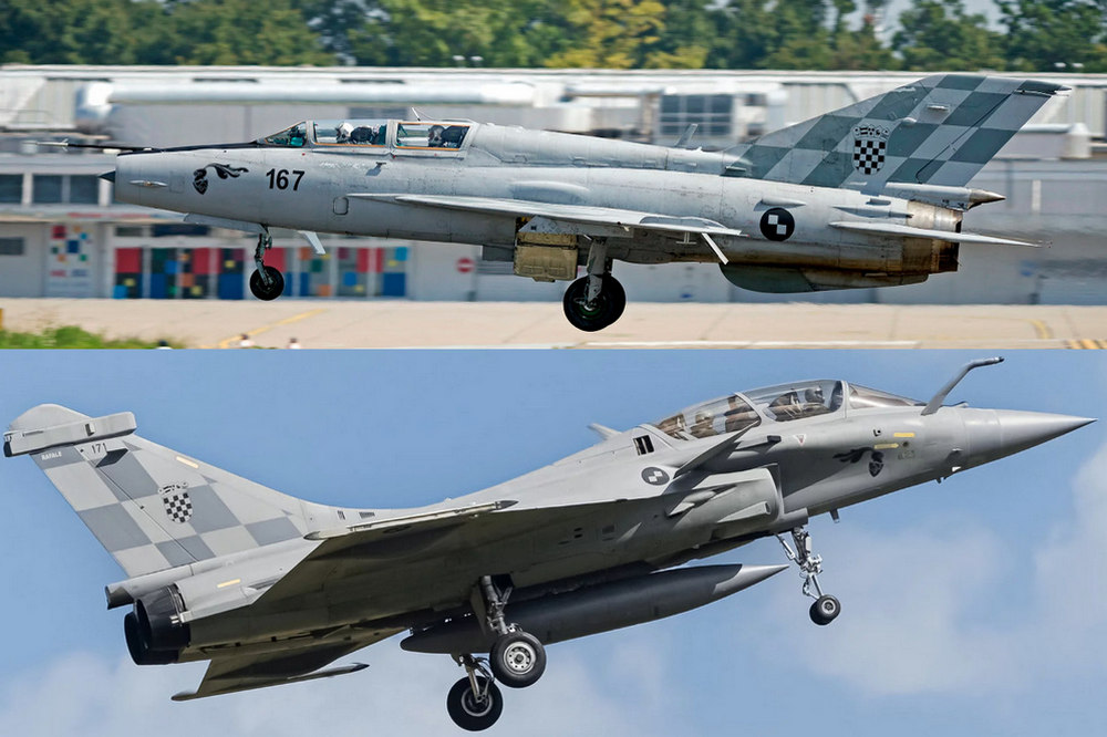 ŐRSÉGVÁLTÁS: 2024. május 11-én a horvát légierő hivatalosan is köszönti a Rafale gépeket Horvátországban, egy légibemutató keretében. Előfordulhat, hogy Velika Goricában búcsúzóul egy MiG-21-es is tesz egy-két kört + sajtószabadság