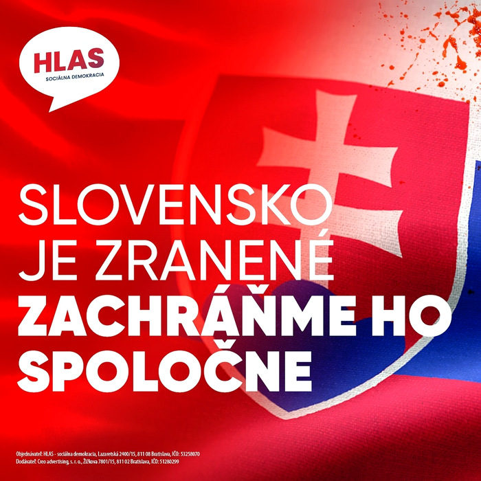 Elkezdi érdekelni Szlovákiát Európa? 2 SZLOVÁKIA MEGSEBESÜLT. Ezért mindannyiunk feladata, hogy mindent megtegyünk azért, hogy visszatérjünk a párbeszéd, a tisztelet és a demokratikus politikai kultúra útjára - írta az Instagramon a Hlas