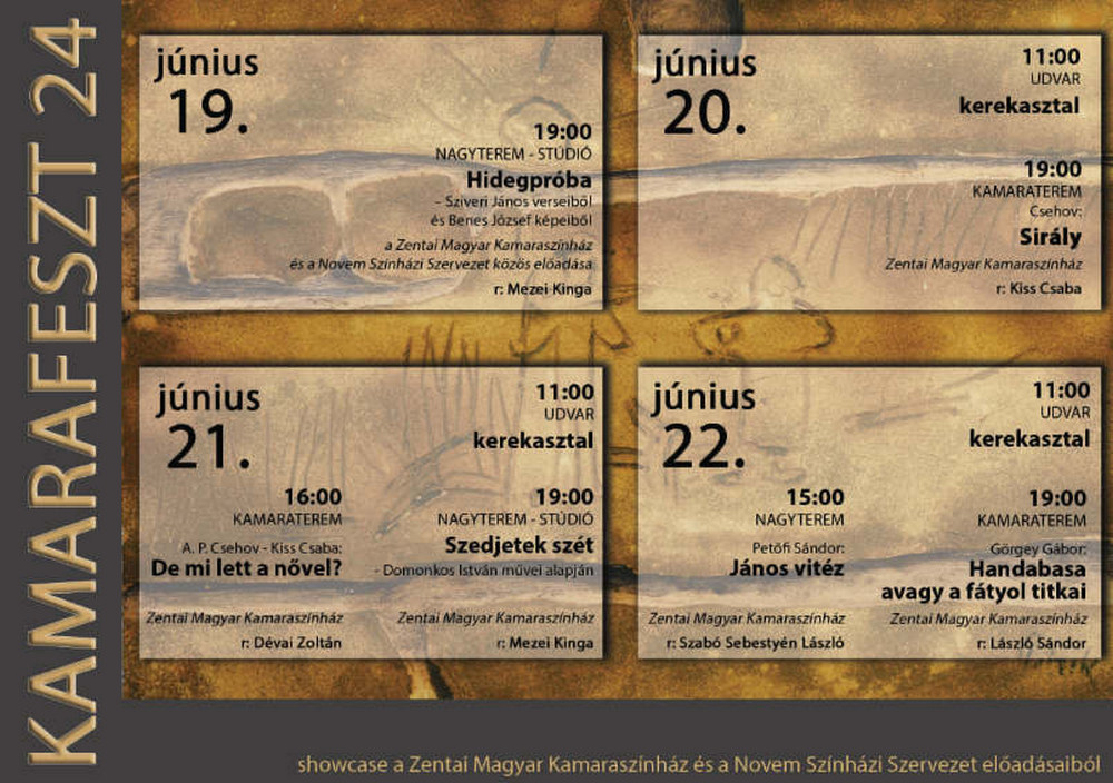 Foci és színház – kezdőknek, haladóknak, mindenkinek (Domi + Domi) 5 Kamara