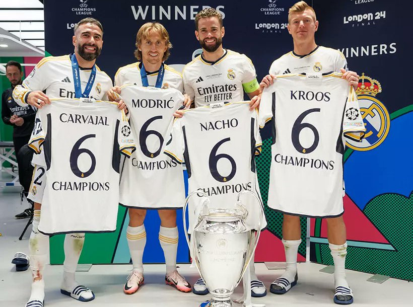 A Real Madrid győzelme pénzesőt hozott a zágrábi Dinamónak 2 Kroos, Nacho, Carvajal és természetesen Luka Modrić is hatodik alkalommal emelhette a magasba az európai trófeát