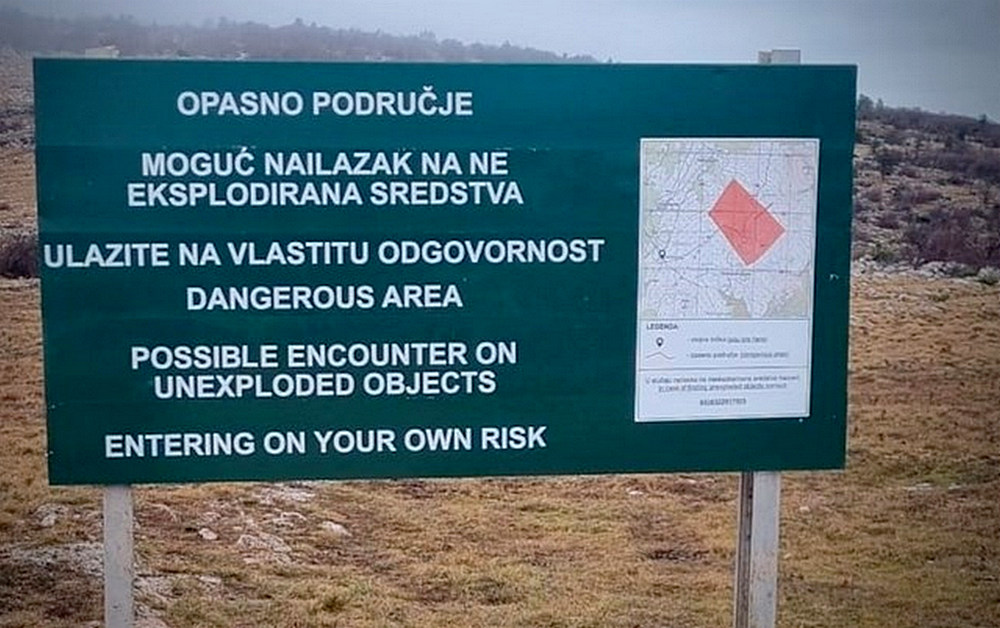 Vajon ki a felelős? A horvátok nem tiltották, csak nem tanácsolták a belépést egy olyan területen, amely harctér volt a kilencvenes években