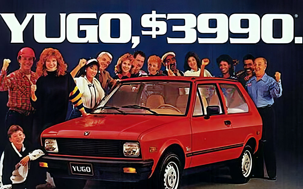 Az amerikai piacra gyártott Yugo