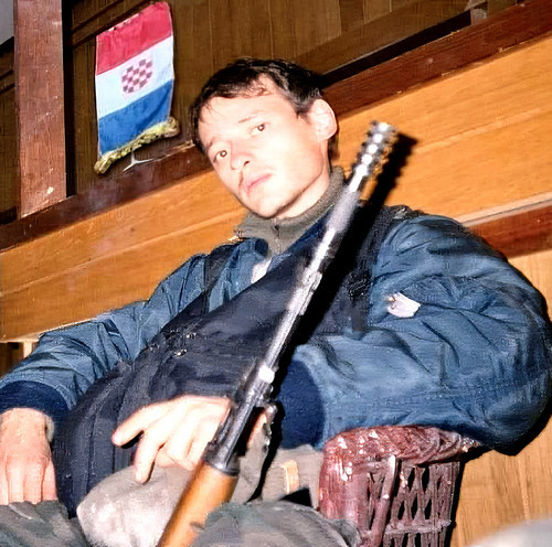 Jean Michel Nicollier, francia-horvát katona, 1966. július 1-jén született Vesoulban, Franciaországban. 1991. november 20-án végezték ki a szerbek az ovčarai táborban