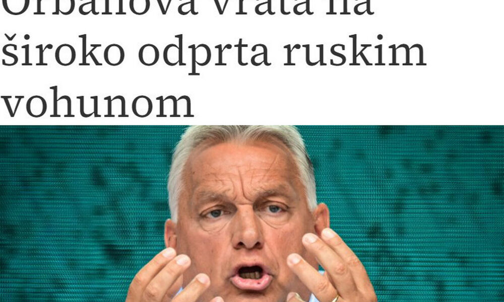 DELO: Orbán szélesre tárta az ajtót az orosz kémek előtt
