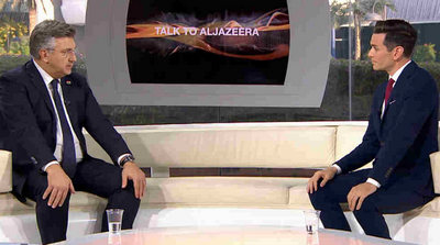 Plenkovic - al-Jazeera