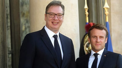 Vucic és Macron