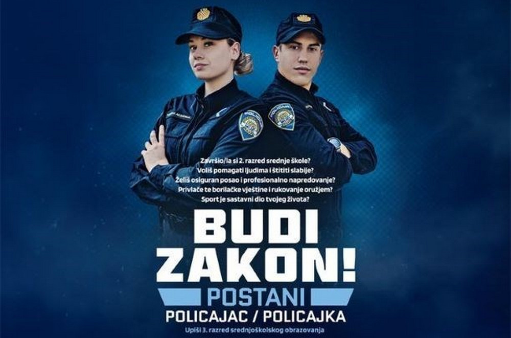 Mindeközben Horvátországban azzal a szlogennel toboroznak, hogy "Legyél te a törvény!"