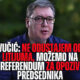 A szerb elnök a szabadban beszélt arról, hogy nem mond le a lítiumról, viszont egy referendum jöhet a visszahívásáról