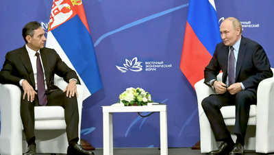 Bólogatós Vulin  és csalódott Putyin