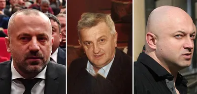 Milan Radoičić, a koszovói Szerb Lista volt alelnöke (a banjskai fegyvertámadás vezetője), Slobodan Tešić szerbiai fegyverkereskedő és Zvonko Veselinović “koszovói szerb építőipari üzletember”