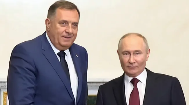 Putyin és Dodik, vagy éppen fordítva