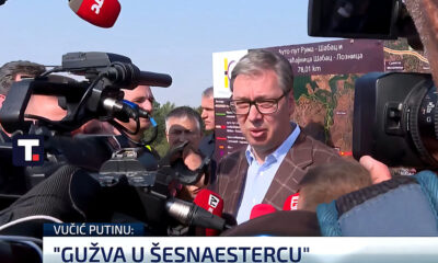 A szerb elnök azt üzente Vlagyimir Putyinnak, hogy káosz van a tizenhatosban