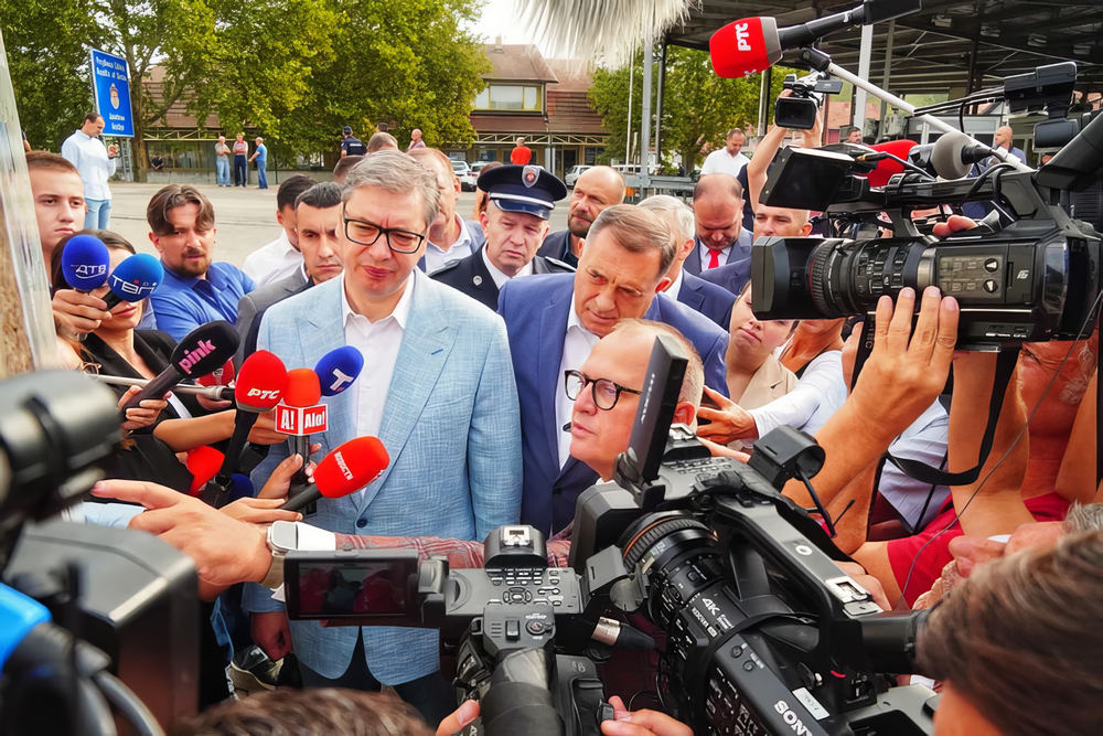 Nagy volt az érdeklődés a szerb elnök mentegetődzése iránt, de csak a kormánypárti média részészéről