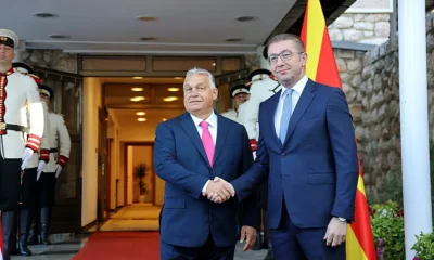 Magyarország nemcsak a partnerünk az európai színtéren, hanem egy példa arra, hogy egy ország hogyan tud sikeresen egyensúlyozni a nemzeti szuverenitás és a globális integráció között - írta a macedón miniszterelnök az X platformon az Ohridban tartott kormányközi találkozó kapcsán