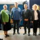 Andrej Plenković kijevi kiruccanásra érkezett, balján Zvonimir Frka-Petešić is, aki a fénykép tanúsága szerint nem nagyon örült a kiruccanásnak, jobbján Anica Djamić, Horvátország ukrajnai nagykövete