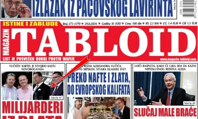 A keményen Vucic ellenes Tabloid megpróbálja felvázolni a vucici rendszer működését, az állítások teljes igazságtartalmát nehéz lenne ellenőrizni, viszont a valóságtól nem áll messze a cikk, legalábbis a szerbiai rendszert illetően