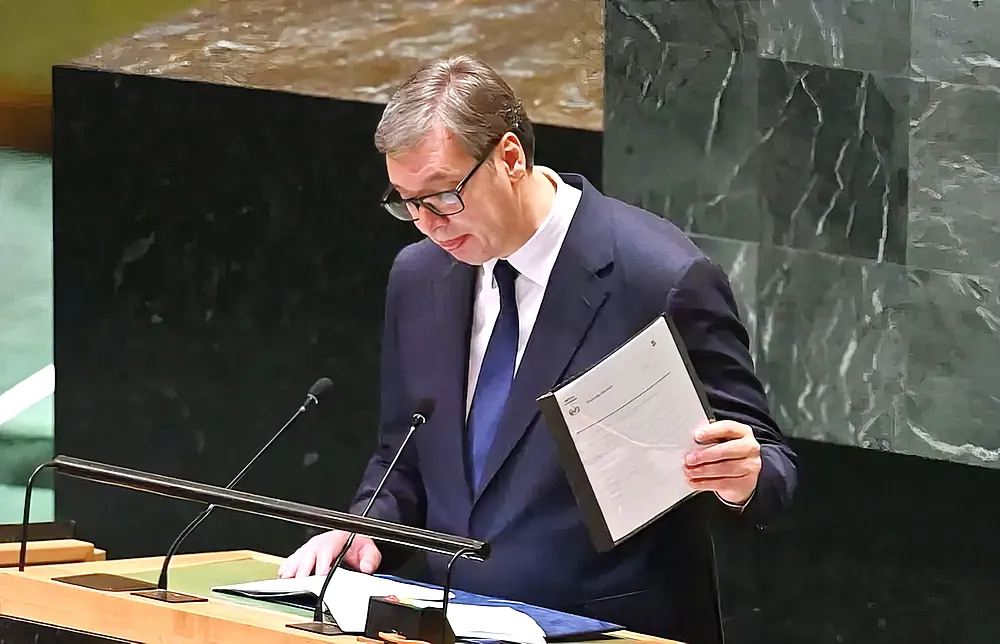 Vučić beszédében több "nagy elődöt" is idézett