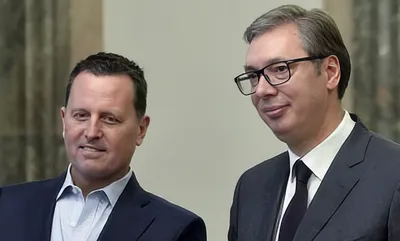 Grenell és Vucic