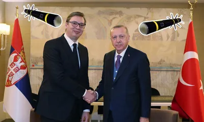 Vucic és Erdogan