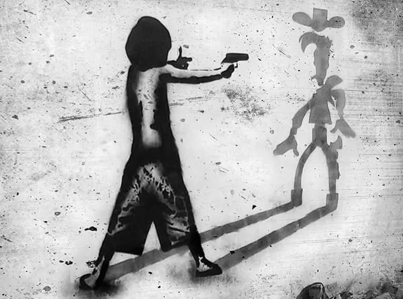 Banksy és a vadnyugat