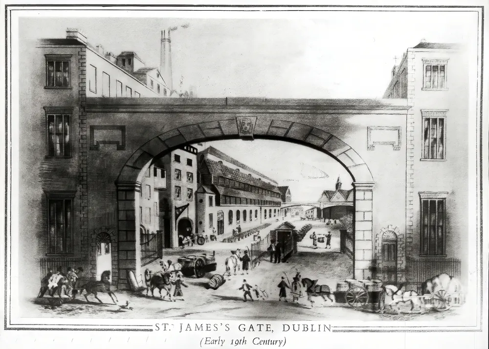 1759. december 31-én Dublin St. James's Gate negyedében 9000 évre bérbe adtak egy serfőzdét Arthur Guinnessnek évi 45 fontos bérleti díjért