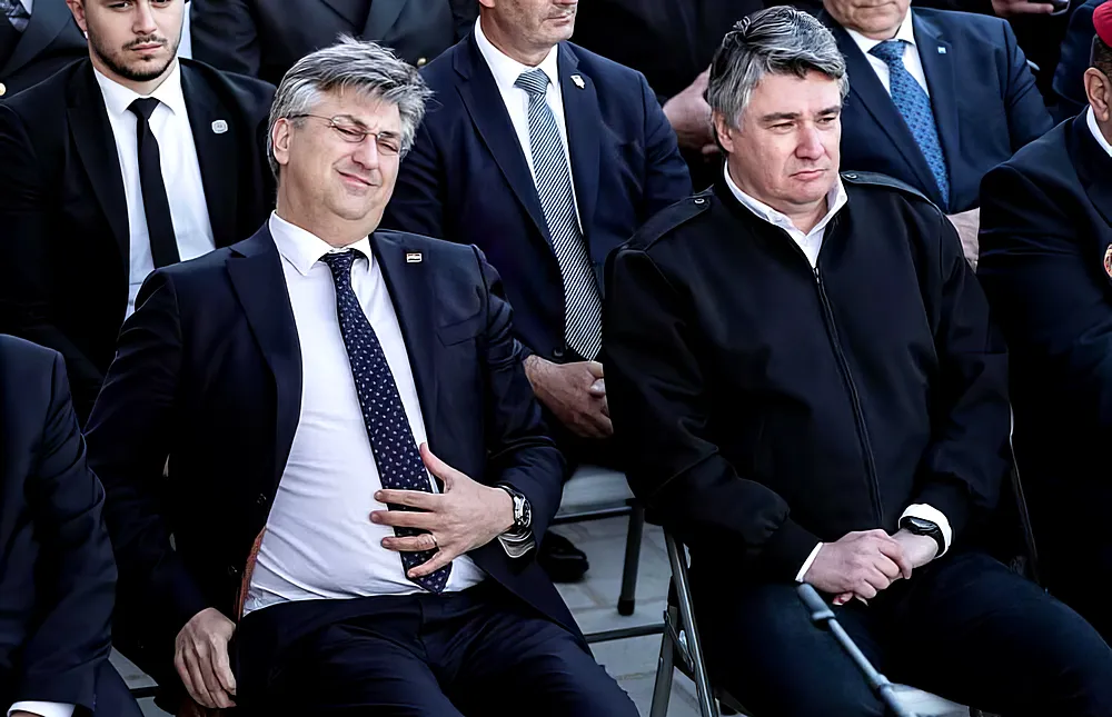 Megülte a horvát miniszterelnök gyomrát a választási kampány, mellette az államfő, aki újra indul a poszttért