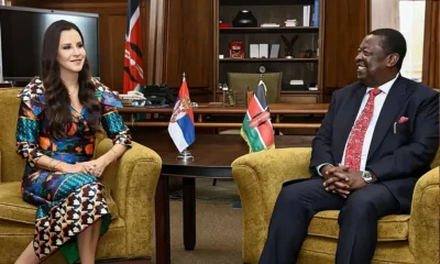 Tamara Vučić és Musalia Mudavadi, Kenya első minisztere Nairobiban találkozott