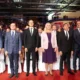 Szijjártó a szerbek között, amikor azok a himnuszt éneklik