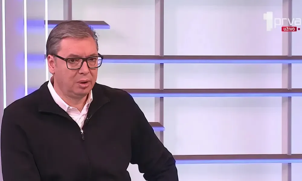 A szerb elnök szerint az állam eteti a szerbiai televíziókat, azt is elmondta volna, hogy az őt vendégül látó televízió mennyit kapott, de a műsorvezetőnő belefojtotta a szót